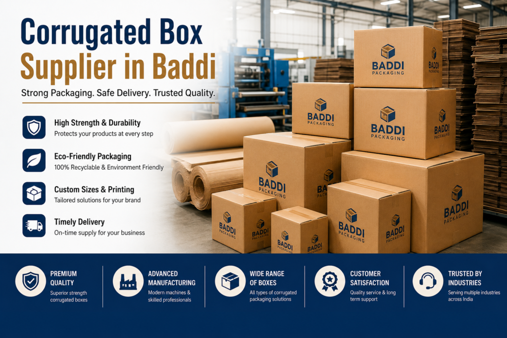 Corrugated Box Supplier in Baddi