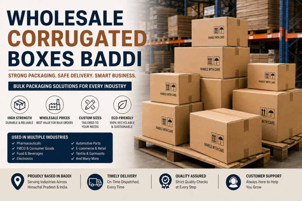 Wholesale Corrugated Boxes Baddi