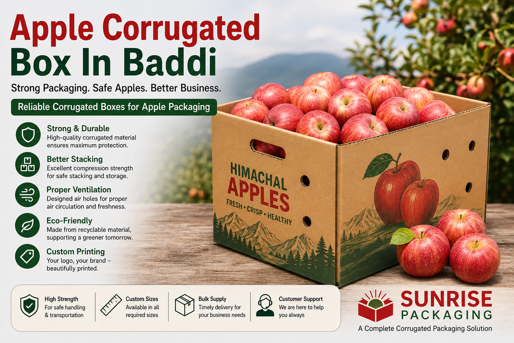 Apple Corrugated Box In Baddi